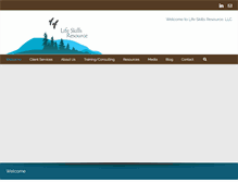 Tablet Screenshot of lifeskillsresourcepdx.com